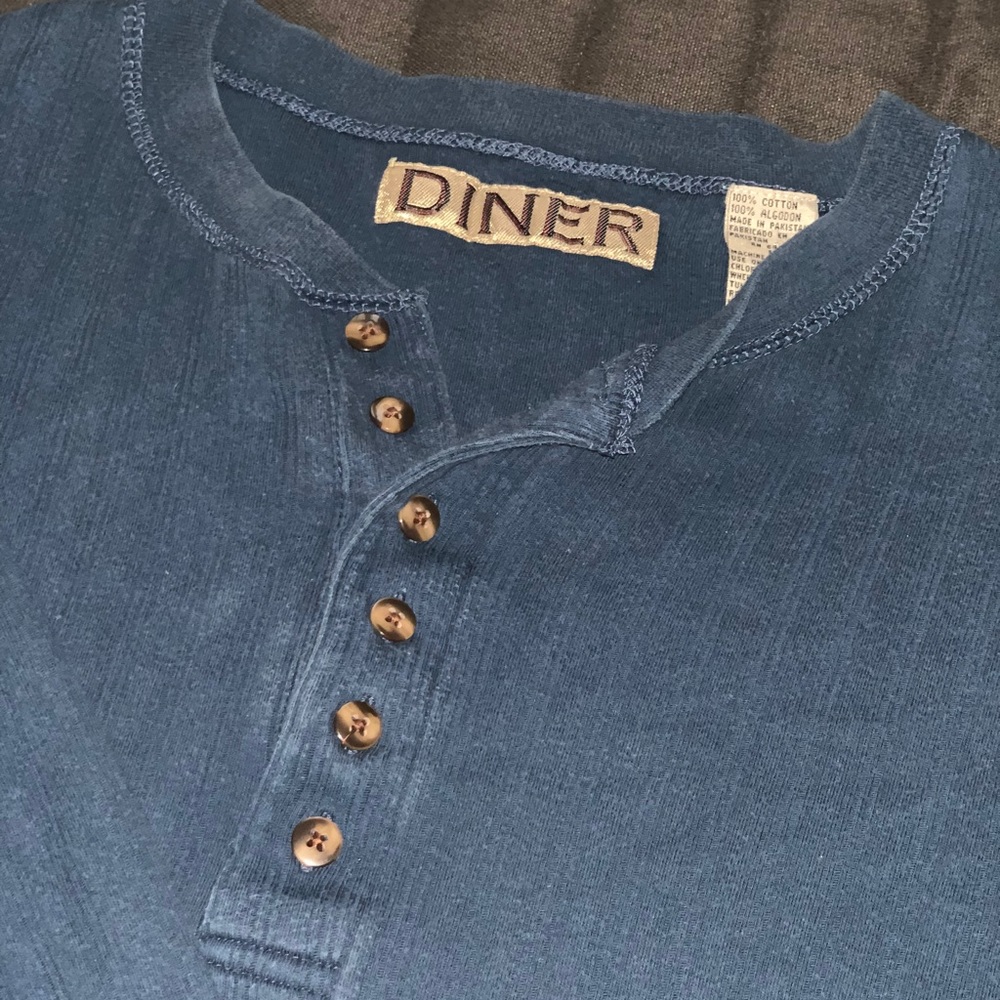 Diner ‘Sportswear’ Long Sleeve Stripped | Size L